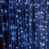 Миниатюра фото светодиодная гирлянда feron занавес 230v 5000k холодный белый без мерцания cl19 32329 | 220svet.ru