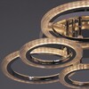 Миниатюра фото потолочная светодиодная люстра reluce 09812-3.3-3+3d cr (rgb) | 220svet.ru