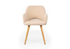 Миниатюра фото стул деревянный woodville эолин бежевый (glory 03) / светлое дерево 631709 | 220svet.ru