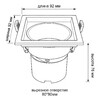 Миниатюра фото встраиваемый светодиодный светильник wertmark dorsum wtd.o21.000.30.10 | 220svet.ru