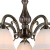 Миниатюра фото потолочная люстра escada versailes 1114/5pl bronze | 220svet.ru
