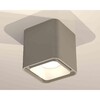 Миниатюра фото комплект накладного светильника ambrella light techno spot xs7842001 sgr/swh серый песок/белый песок (c7842, n7701) | 220svet.ru