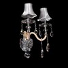 Миниатюра фото бра lumina deco denica ldw 66249-2 wt | 220svet.ru