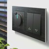 Миниатюра фото выключатель жалюзи werkel черные матовый w1124508 | 220svet.ru