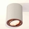 Миниатюра фото комплект накладного светильника ambrella light techno spot xs7423023 sgr/ppg серый песок/золото розовое полированное (c7423, n7005) | 220svet.ru