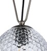 Миниатюра фото подвесной светильник indigo armonia 11001/1p nickel v000086 | 220svet.ru