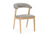 Миниатюра фото стул деревянный woodville токио ткань 231 / светлое дерево 620596 | 220svet.ru