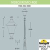 Миниатюра фото парковый фонарь  fumagalli nebo/remo r50.202.000.aye27 | 220svet.ru