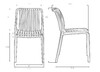 Миниатюра фото стул обеденный набор 2шт dobrin walter lmzl-pp776-n2_p_gr-04-13395 | 220svet.ru