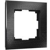 Миниатюра фото рамка из металла на 1 пост werkel aluminium черный алюминий w0011708 | 220svet.ru