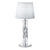 Миниатюра фото настольная лампа crystal lux primavera lg1 chrome | 220svet.ru