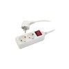 Миниатюра фото удлинитель (02885) uniel 2гн х 3м с/з standard s-gcd2-3 | 220svet.ru