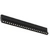 Миниатюра фото трековый магнитный светодиодный светильник iledex technical vision 4822-003-l462-24w-38dg-4000k-bk | 220svet.ru