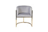 Миниатюра фото кресло велюр серо-голубой garda decor 30c-dx-2010-1 lbg | 220svet.ru