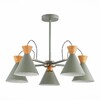 Миниатюра фото потолочная люстра evoluce sle125112-05 | 220svet.ru