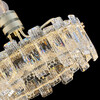 Миниатюра фото подвесная светодиодная люстра delight collection od2325-58 gold | 220svet.ru