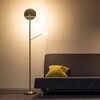 Миниатюра фото торшер citilux дискус cl802003 | 220svet.ru