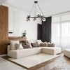 Миниатюра фото подвесная люстра escada balance 1119/6s black | 220svet.ru