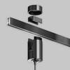 Миниатюра фото трековый магнитный светодиодный светильник maytoni focus led flarity tr156-1-5w3k-b | 220svet.ru