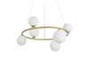 Миниатюра фото подвесная люстра newport 3840/60 с brass м0070435 | 220svet.ru