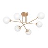 Миниатюра фото потолочная люстра vitaluce v3931-8/6pl | 220svet.ru