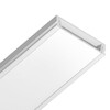 Миниатюра фото профиль накладной для светодиодной ленты ambrella illumination gp1800wh | 220svet.ru