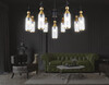Миниатюра фото потолочная люстра на штанге ambrella light heigh light bs lh55258 | 220svet.ru