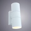 Миниатюра фото уличный настенный светильник arte lamp sonaglio a3302al-2wh | 220svet.ru