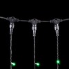 Миниатюра фото гирлянда занавес 2 x 2 м разноцветный 220в, 400 led, провод черный пвх, ip54 ltc pcl402-11-2m | 220svet.ru