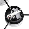 Миниатюра фото потолочная светодиодная люстра с пультом ду lumion didana 8236/4cl черный | 220svet.ru