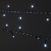 Миниатюра фото новогодняя гирлянда нить белый 10м eurosvet 400-002 400-002 | 220svet.ru