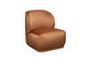 Миниатюра фото кресло велюр терракотовый garda decor capri basic-colt006-ter | 220svet.ru
