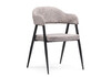 Миниатюра фото стул woodville twin gray / black 15412 | 220svet.ru