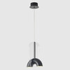 Миниатюра фото подвесной светильник crystal lux element sp12w led black | 220svet.ru