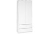 Миниатюра фото шкафы woodville айден 528274 белый | 220svet.ru