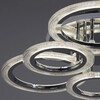 Миниатюра фото потолочная светодиодная люстра reluce 09812-3.3-3+3d cr (rgb) | 220svet.ru