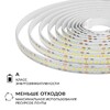 Миниатюра фото светодиодная лента apeyron 14,4w/m 240led/m 2835smd дневной белый 5m 00-504 | 220svet.ru
