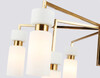 Миниатюра фото потолочная люстра на штанге ambrella light heigh light cl lh56128 | 220svet.ru