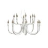 Миниатюра фото подвесная люстра snoob 20 white karman | 220svet.ru