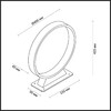 Миниатюра фото ландшафтный светильник odeon light uvo 6615/6fl черный | 220svet.ru