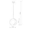 Миниатюра фото подвесной светильник nowodvorski wheel 9028 | 220svet.ru