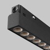 Миниатюра фото трековый магнитный светодиодный светильник maytoni points exility tr031-4-24wtw-m-dsz-b | 220svet.ru