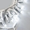 Миниатюра фото гирлянда нить с эффектом бегущий огонь 2,3м белая 24в 190 led провод белый пвх ip54 ltc pst190-8-1w | 220svet.ru