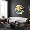Миниатюра фото настенный светодиодный светильник imperium loft cosmos earth 208935-23 | 220svet.ru