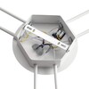 Миниатюра фото потолочная люстра lumion gareta 8235/6c белый | 220svet.ru