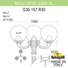 Миниатюра фото садово-парковый фонарь fumagalli ricu ofir/g300 3l g30.157.r30.vxe27 | 220svet.ru