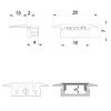 Миниатюра фото заглушка deko-light end cap p-et-01-10 set 2 pcs 978091 | 220svet.ru