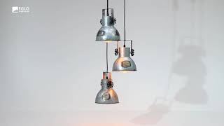 Миниатюра фото подвесная люстра eglo barnstaple 49647 | 220svet.ru